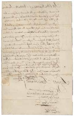 凯瑟琳·康威尔的遗嘱，1752年2月8日 