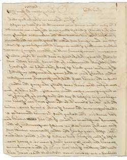 约翰·安德鲁斯给威廉·巴勒尔的信，1774年6月12日 
